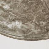 Table basse en marbre gris, 1960s