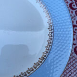 Vintage mismatched plates