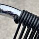 Vintage Knoll Stool Bauhaus Style Chrome Tubular 1970s