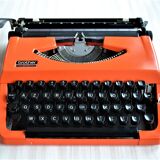Brother 210 - 1970 orange typewriter