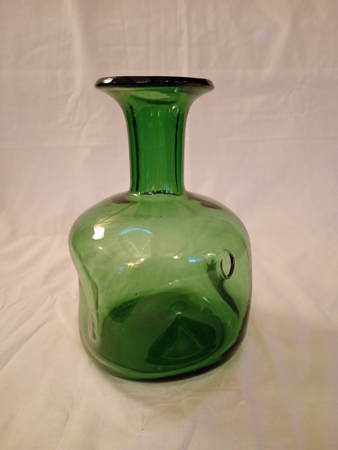 Blown glass carafe