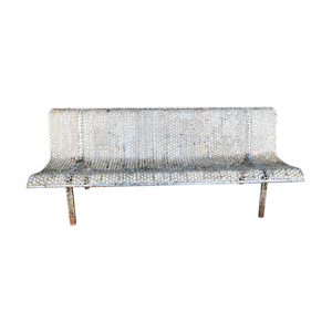 Banc municipal métal