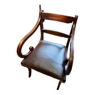 English Victorian style desk chair 19th century
