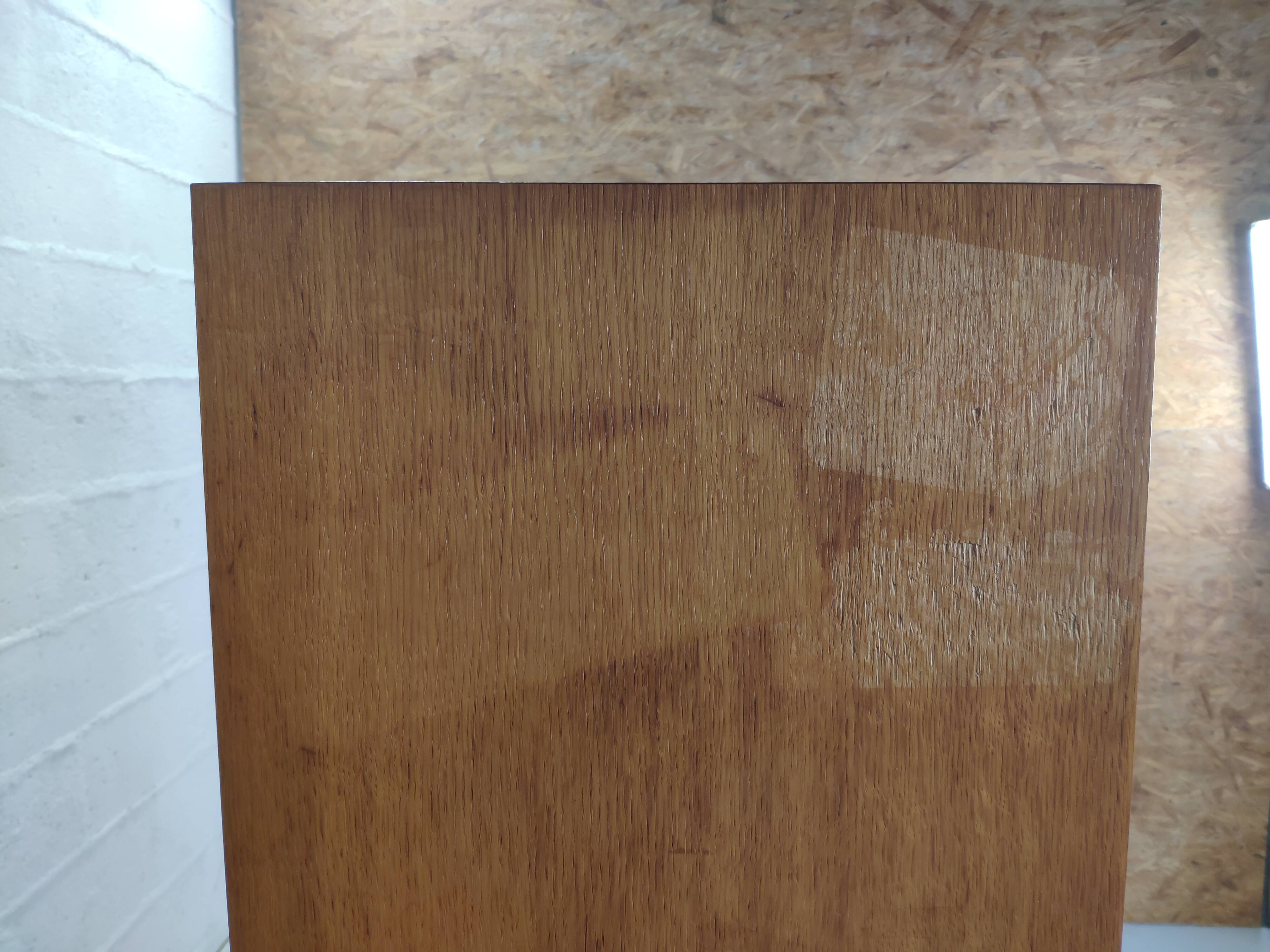 Vintage glass secretary