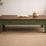 Low farmhouse table