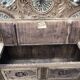 Brittany stripped oak bench