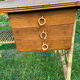 Vintage 1960 rattan desk by Louis Sognot