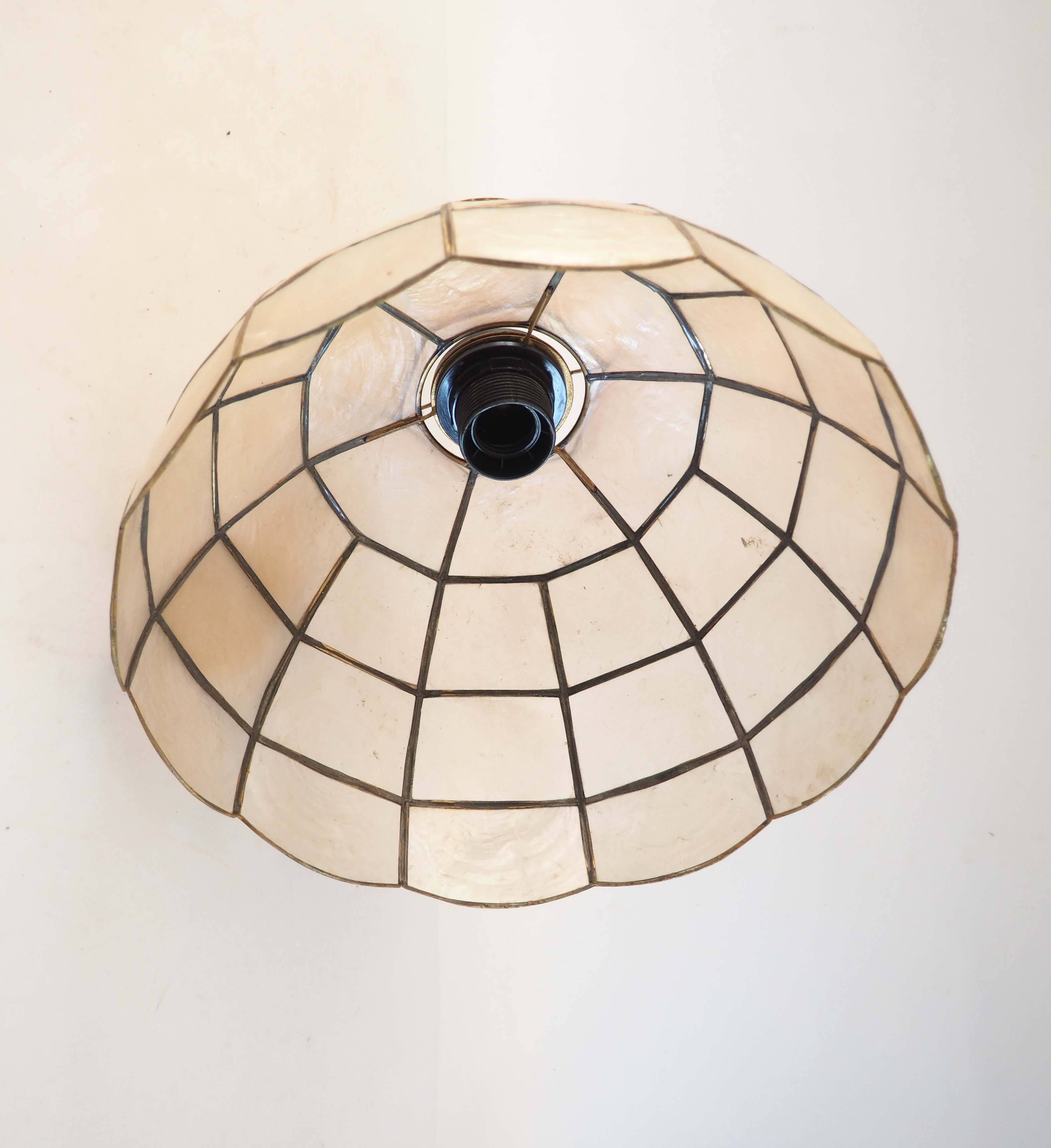 Mica mother-of-pearl suspension