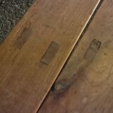 Pair of cherry farm benches