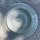 Porcelain set of small plates golden Limoges France