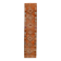 Brunt Orange Turkish Vintage Runner Rug, 85x388Cm