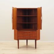 Cabinet d'angle en teck, design danois, années 1970, production : Danemark