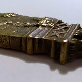 Paper cut opens letter bronze gothic gargoyle signed M. Arvisonet