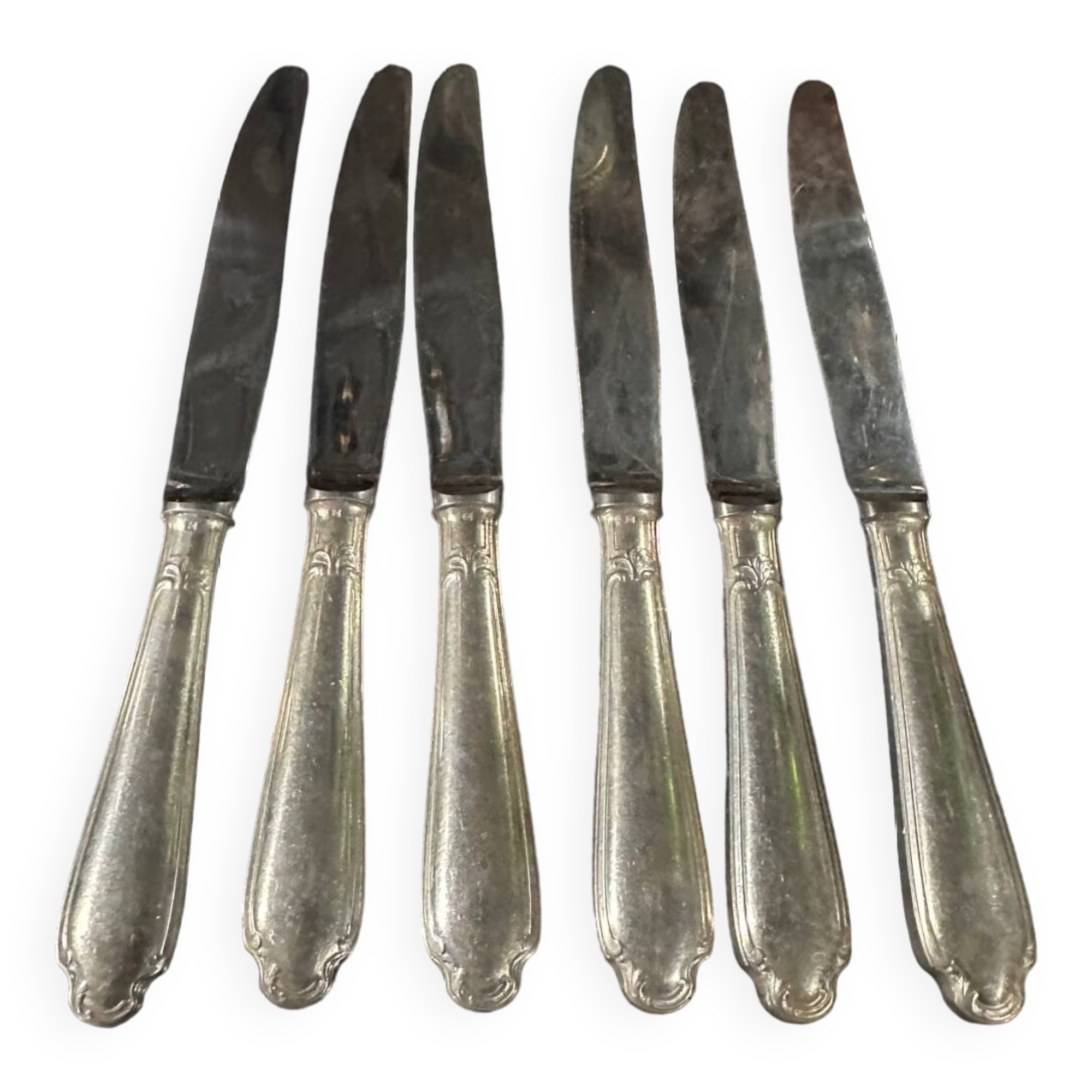 6 Christofle knives