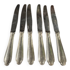 6 couteaux christofle