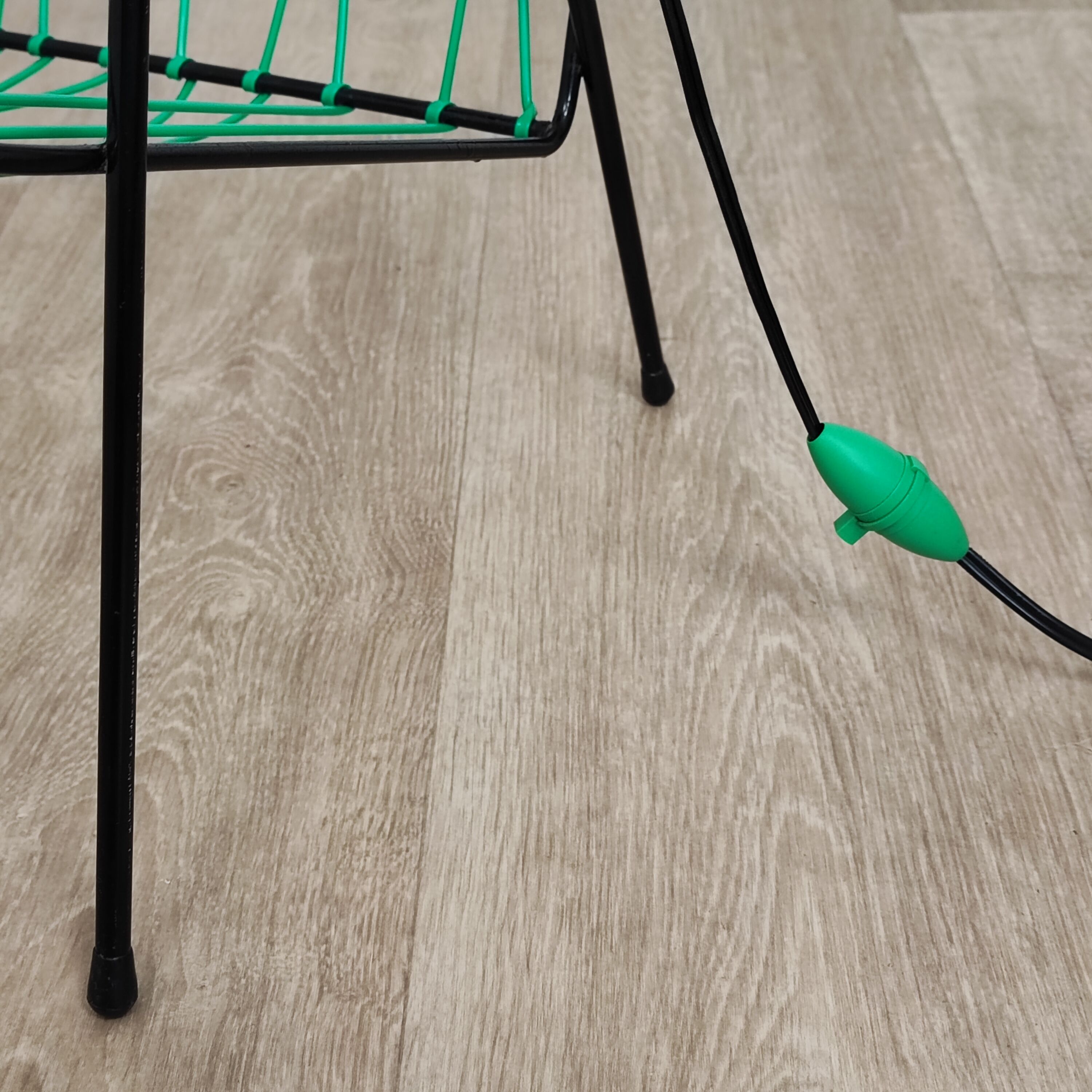 Floor lamp tablet and magazine holders 60s