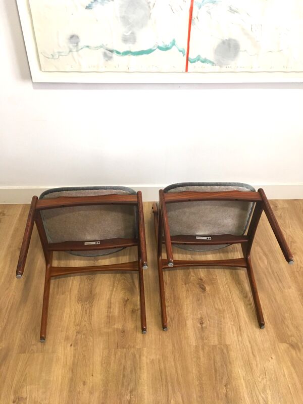 Danish chairs, model 49 by Erik Buch for OD Møbler. Denmark 1949