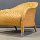 Antonio Citterio braided leather armchair, 1980s