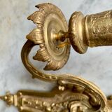 Grande applique bronze