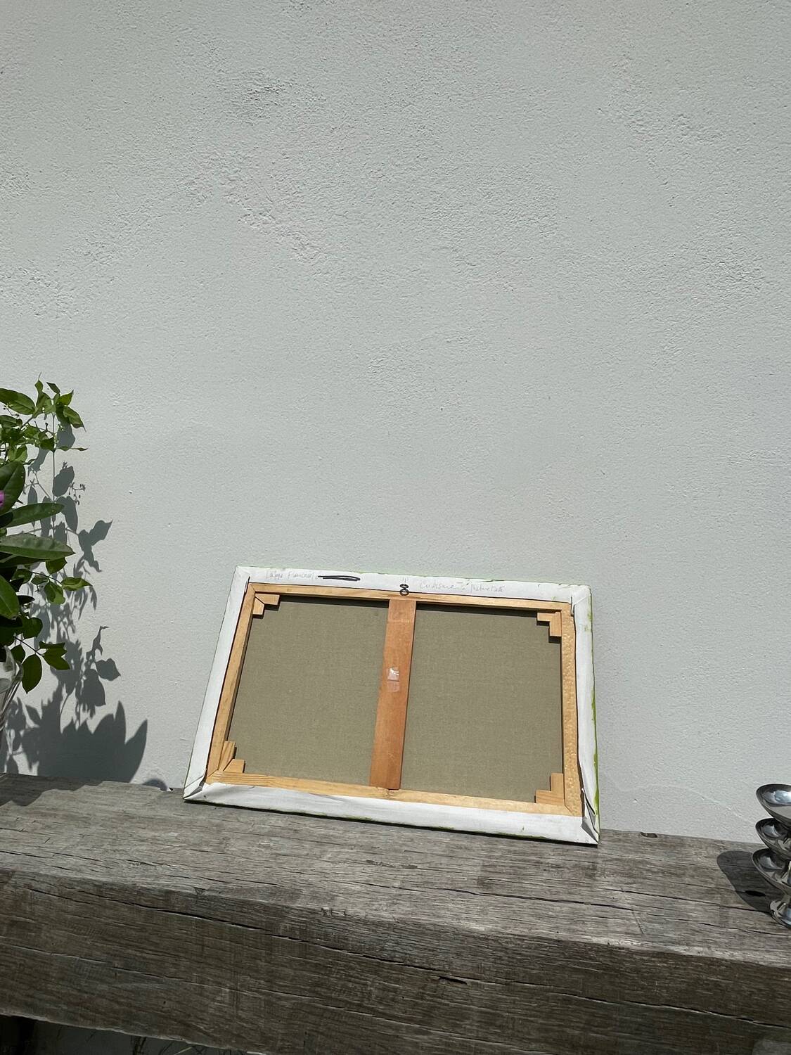 Cubist still life oil on canvas