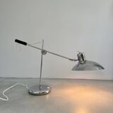 Pendulum lamp, space age design André Lavigne, Aluminor edition, France 1960