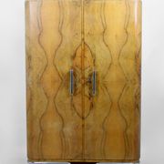 Bauhaus chromed tubular steel wardrobe, 1930s