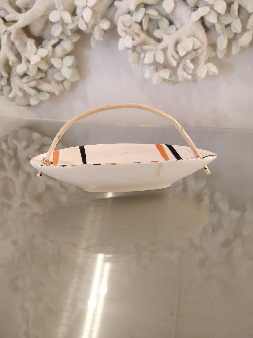 Empty vintage ceramics pocket Roger Capron Vallauris circa 1950