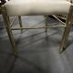 Ensemble de 6 chaises Bambou en laiton 1980