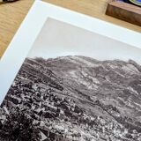 Chambéry, Savoie, photo print from 1942.