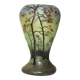 Diabolo vase art nouveau legras – h 23cm