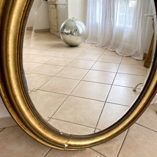 Oval mirror 115X77cm