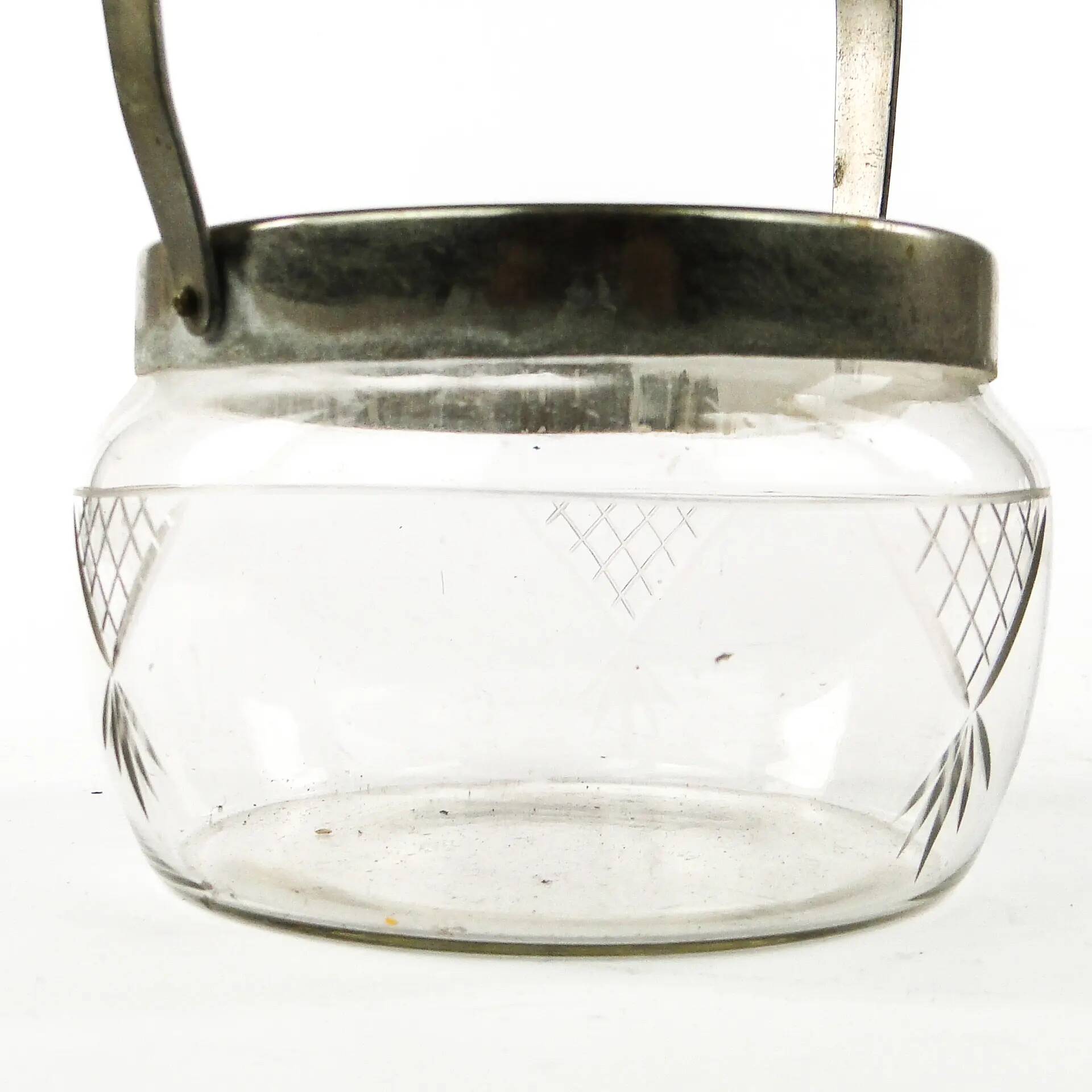 Art Nouveau sugar bowl, Belgium, early 20th century