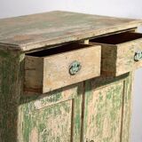 Ancienne commode de chambre avec tons verts (c.1920) #8