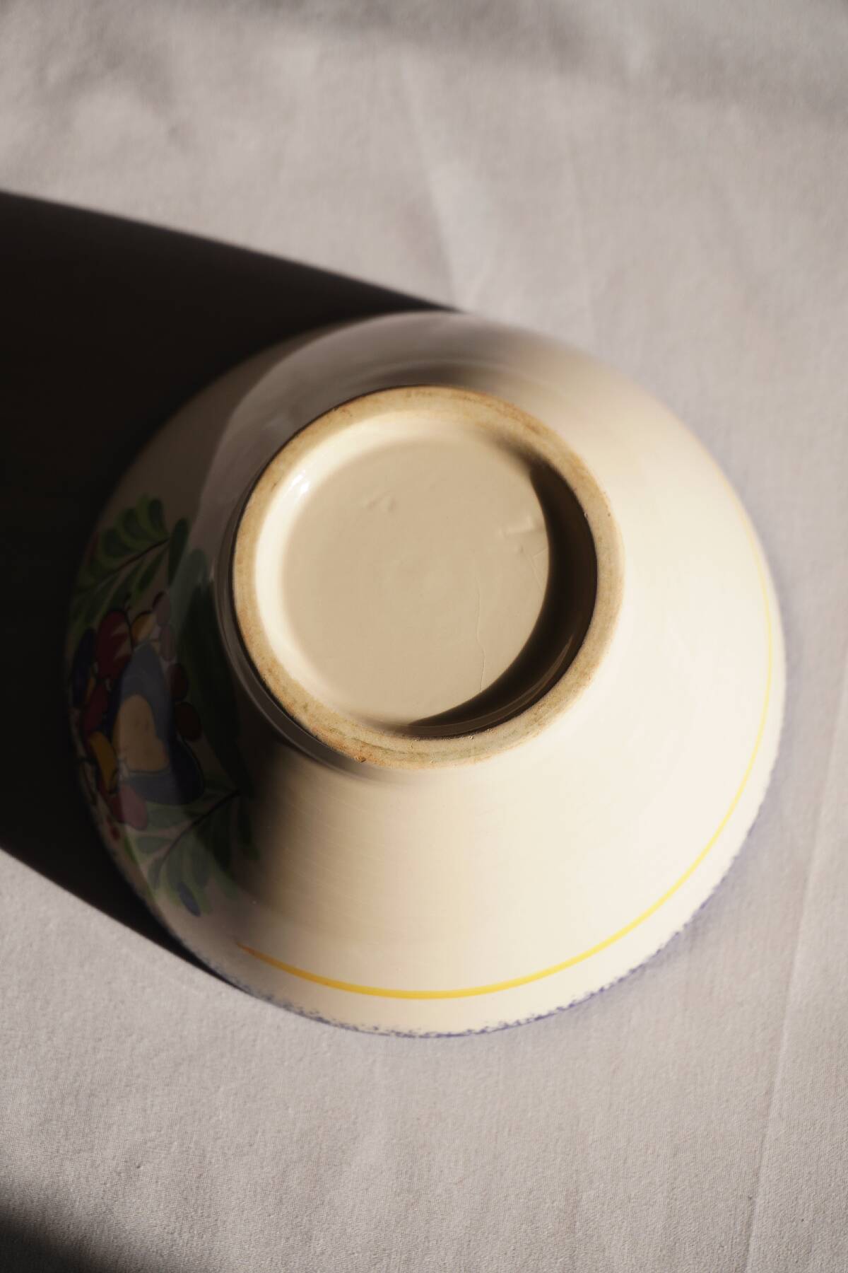 Breton (Quimper) porcelain bowl