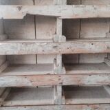 Painted wooden shelf