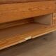 Unique storage chest as a storage cabinet and bench.