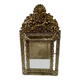 Miroir a parcloses en cuivre repoussé XIX siècle