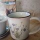 Vintage tea or herbal tea cup