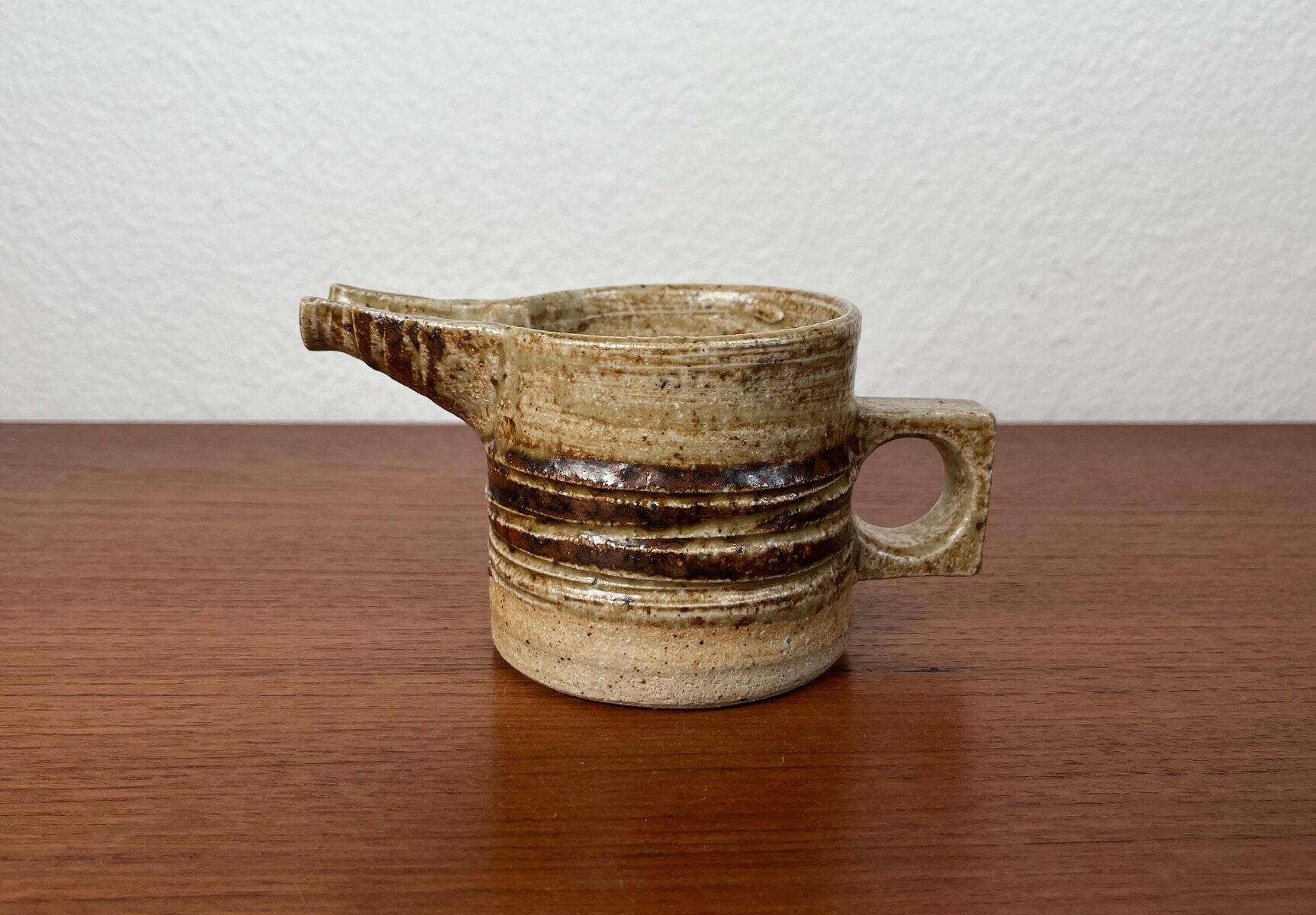 Mid-century studio pottery carafe by Tue Poulsen for Tue Keramik, 1960s.