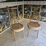 Pair of Lyre chairs