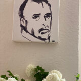 Man - original painting on canvas