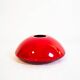 White and red glass vase by Walter Gropius for Rosenthal, 1969