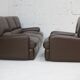 3-seater sofa and leather armchair, Steiner, France, circa 1970