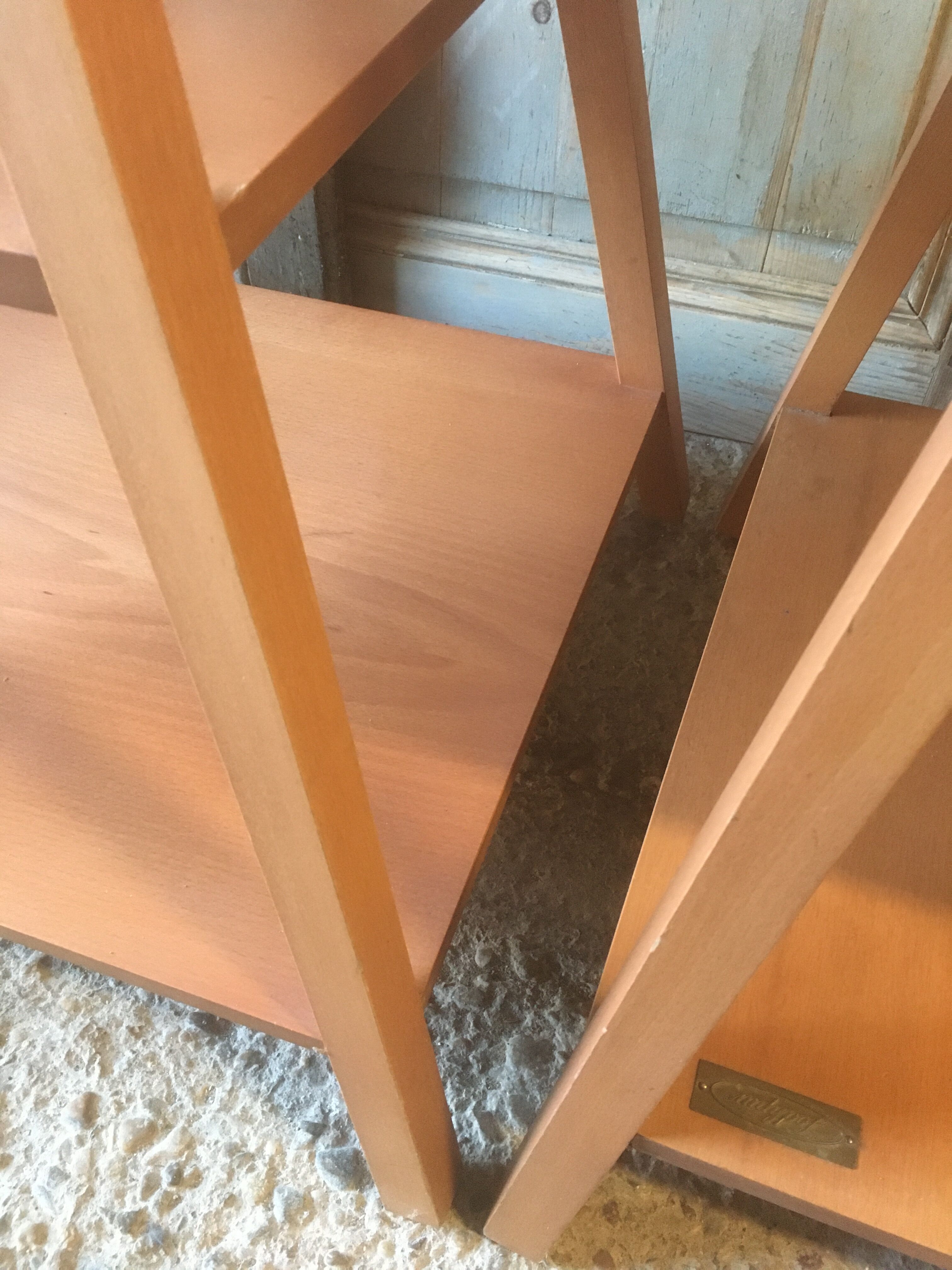 Pyramid shelves "Jodhpur" in Rubberwood