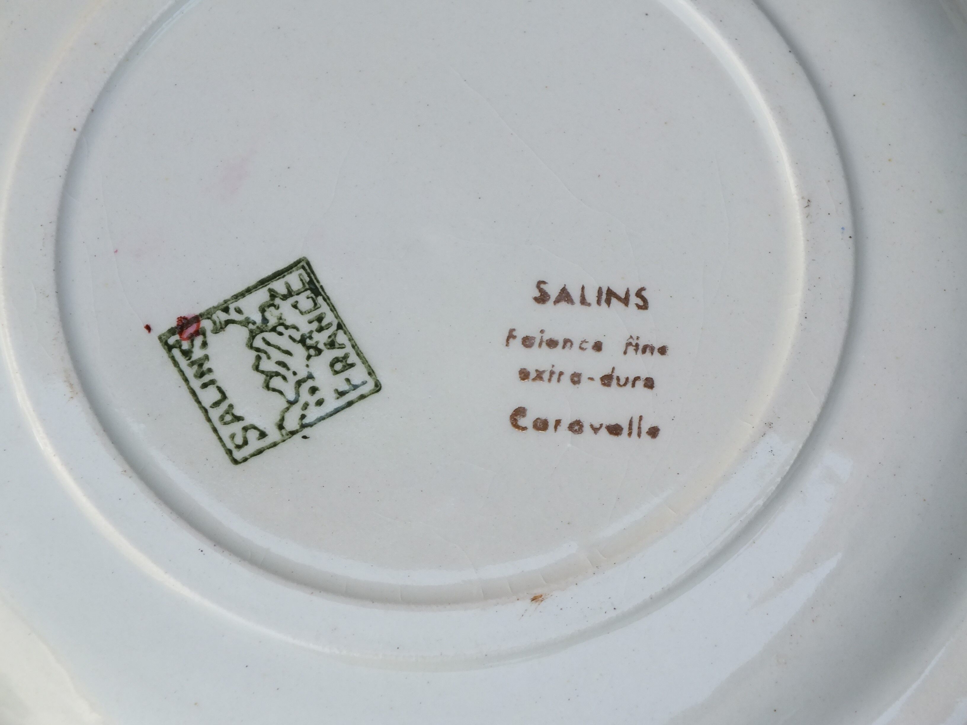 Set de 10 assiettes à dessert Salins Caravelle