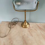 Notary lamp , banker Opaline green