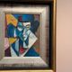 Original Finnish Oil on Panel – “Face” by Christian Immonen – Signed – Dated 1990 – Vintage & Framed