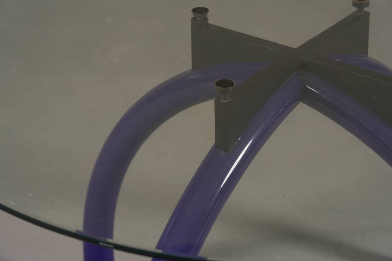 Post-modern Spyder table by Ettore Sottsass for Knoll, Italy, 1980s