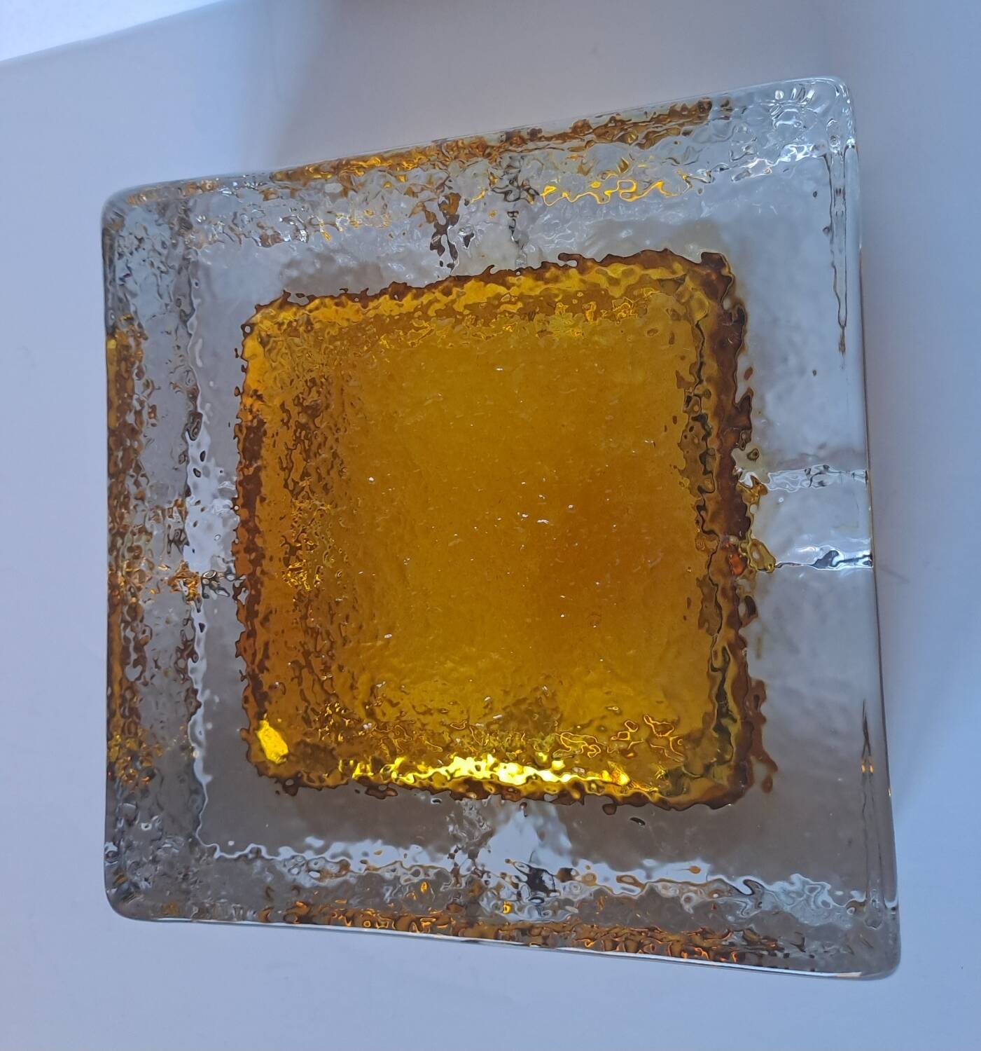 Murano glass ashtray from the 1960s