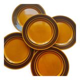 5 flat plates Staffordshire